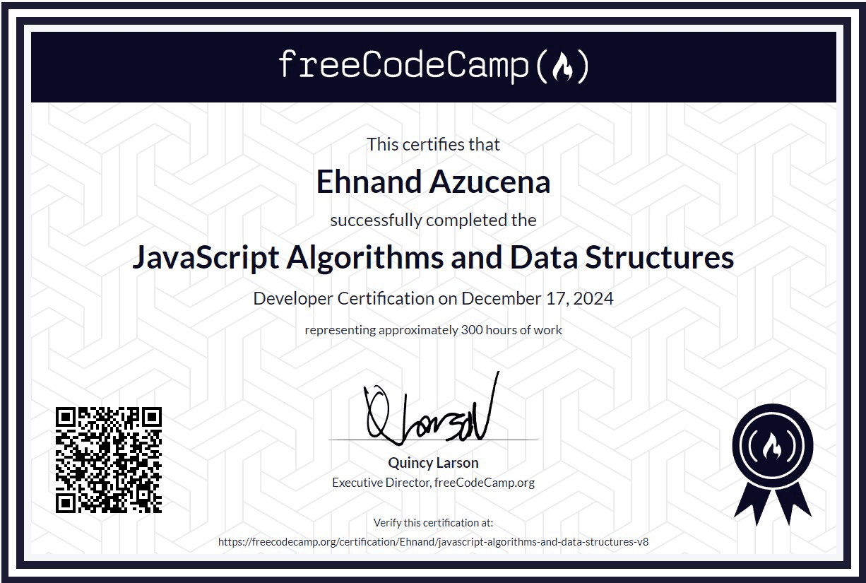 JavaScript Algorithms and Data Structures